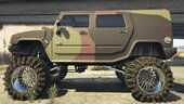 Hummer H2 OFFROAD: Vojska Srbije | Serbian Army [REPLACE | HQ]